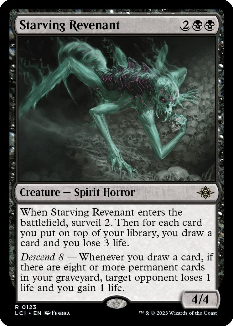 Starving Revenant (123) [LCI] - MTG Single