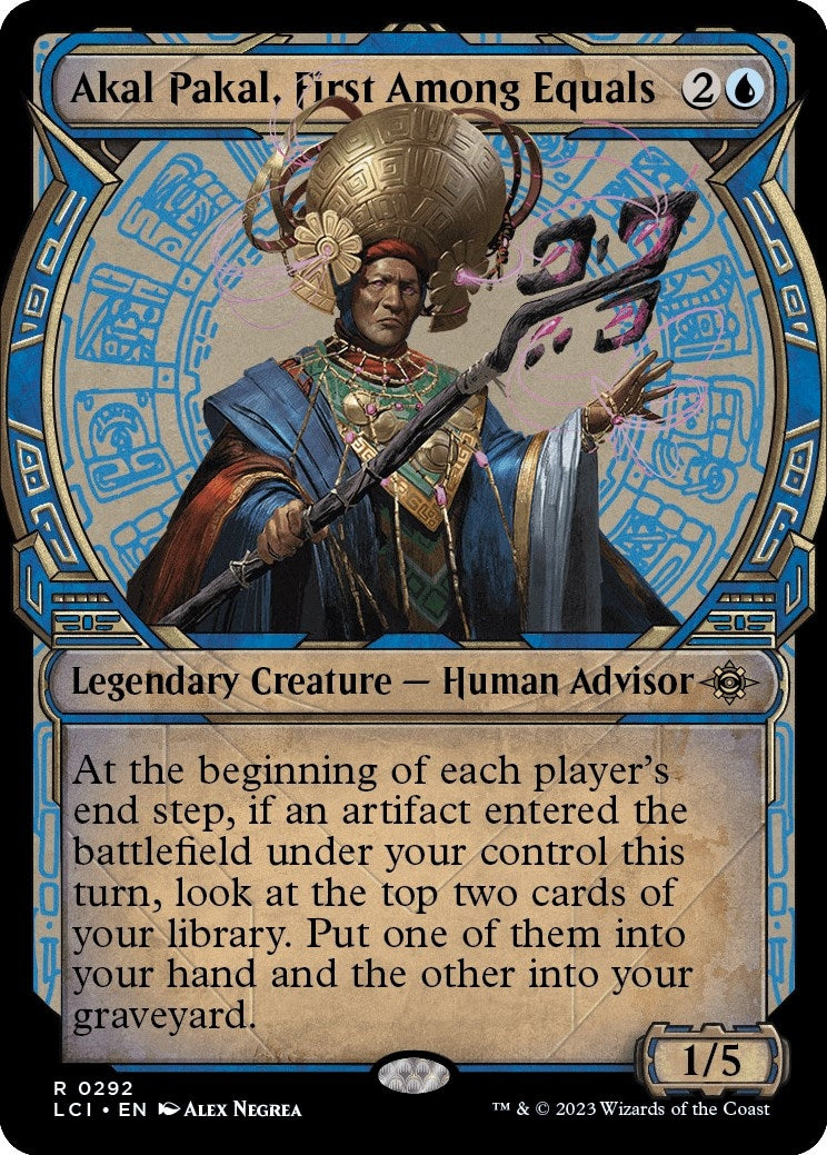 Akal Pakal First Among Equals (Showcase) (292) [LCI] - MTG Single