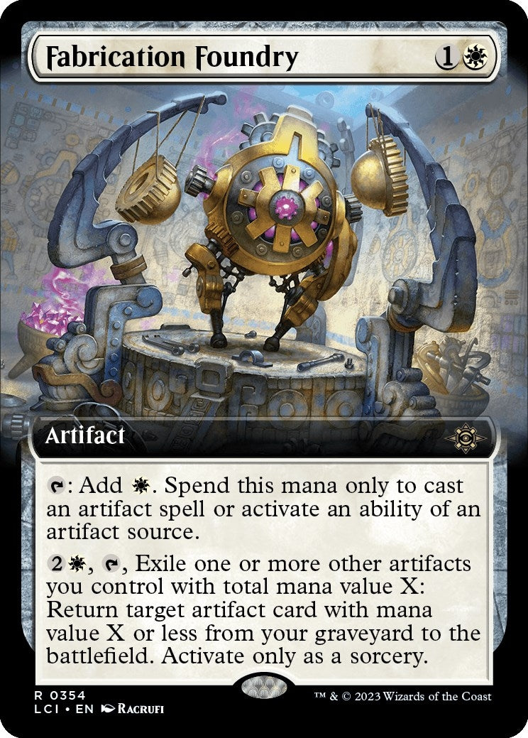 Fabrication Foundry (Extended Art) (354) [LCI] - MTG Single