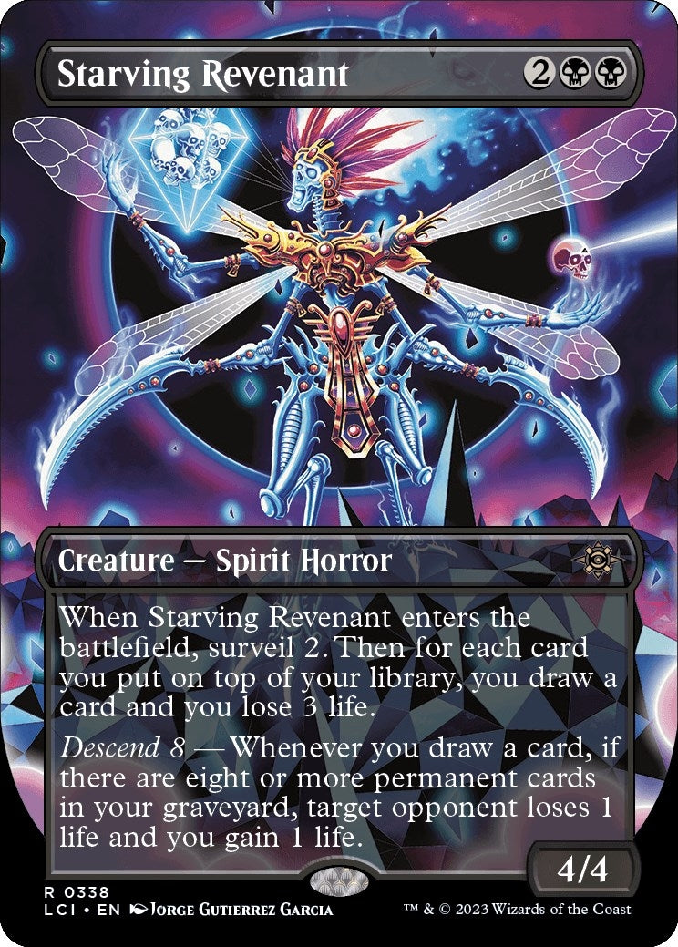 Starving Revenant (Borderless) (338) [LCI] - MTG Single