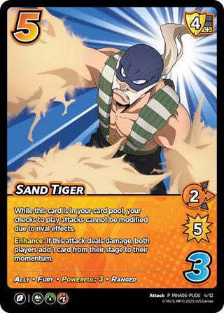 Sand Tiger (Plus Ultra Pack 6) (606412) [MHAP] - UniVersus Single