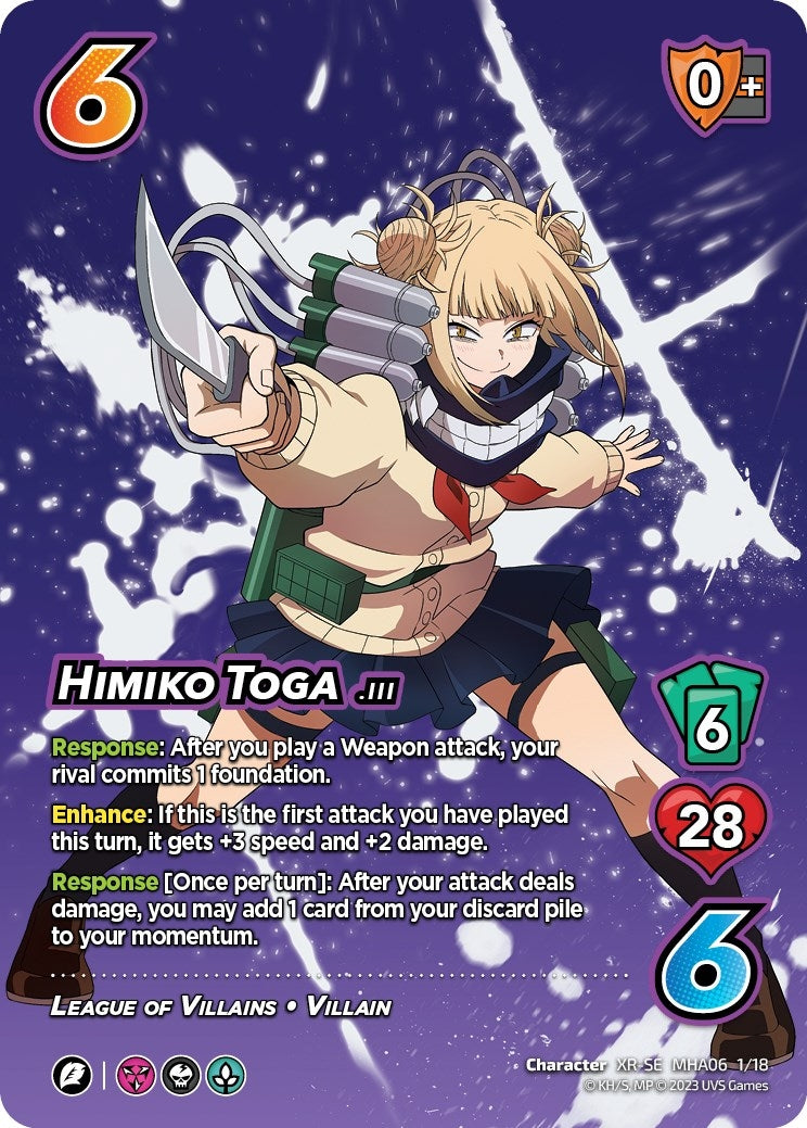 Himiko Toga (XR) (1) [MHA6] - UniVersus Single