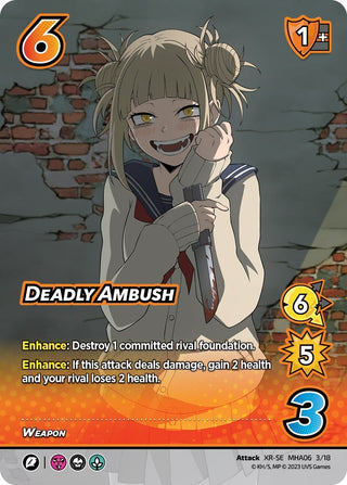 Deadly Ambush (XR) (3) [MHA6] - UniVersus Single