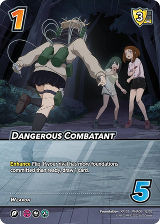 Dangerous Combatant (XR) (13) [MHA6] - UniVersus Single