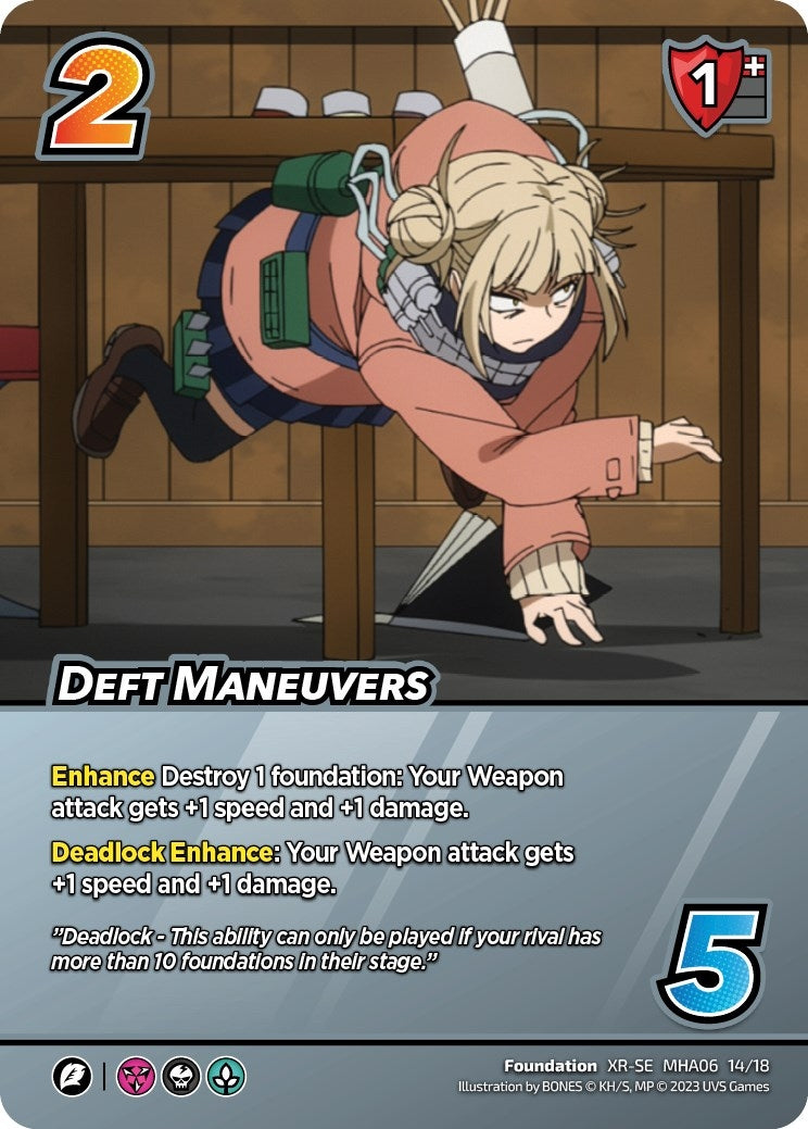 Deft Maneuvers (XR) (14) [MHA6] - UniVersus Single