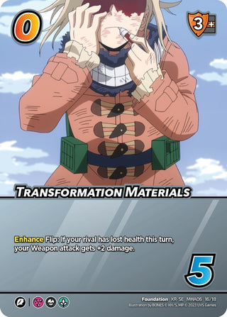 Transformation Materials (XR) (16) [MHA6] - UniVersus Single