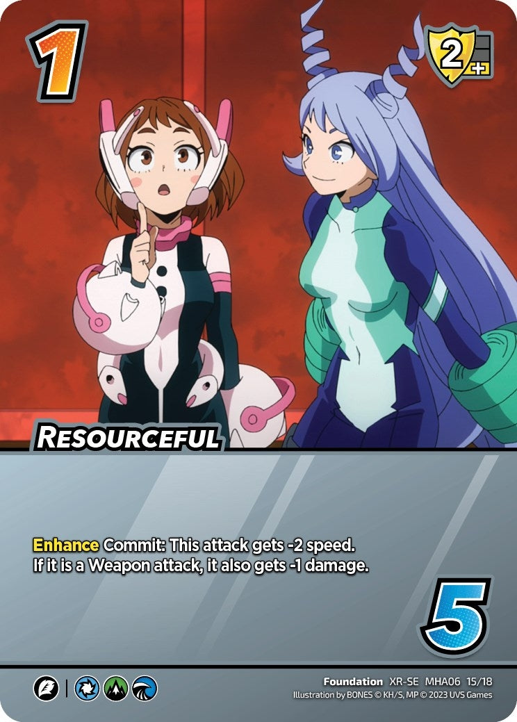 Resourceful (XR) (15) [MHA6] - UniVersus Single