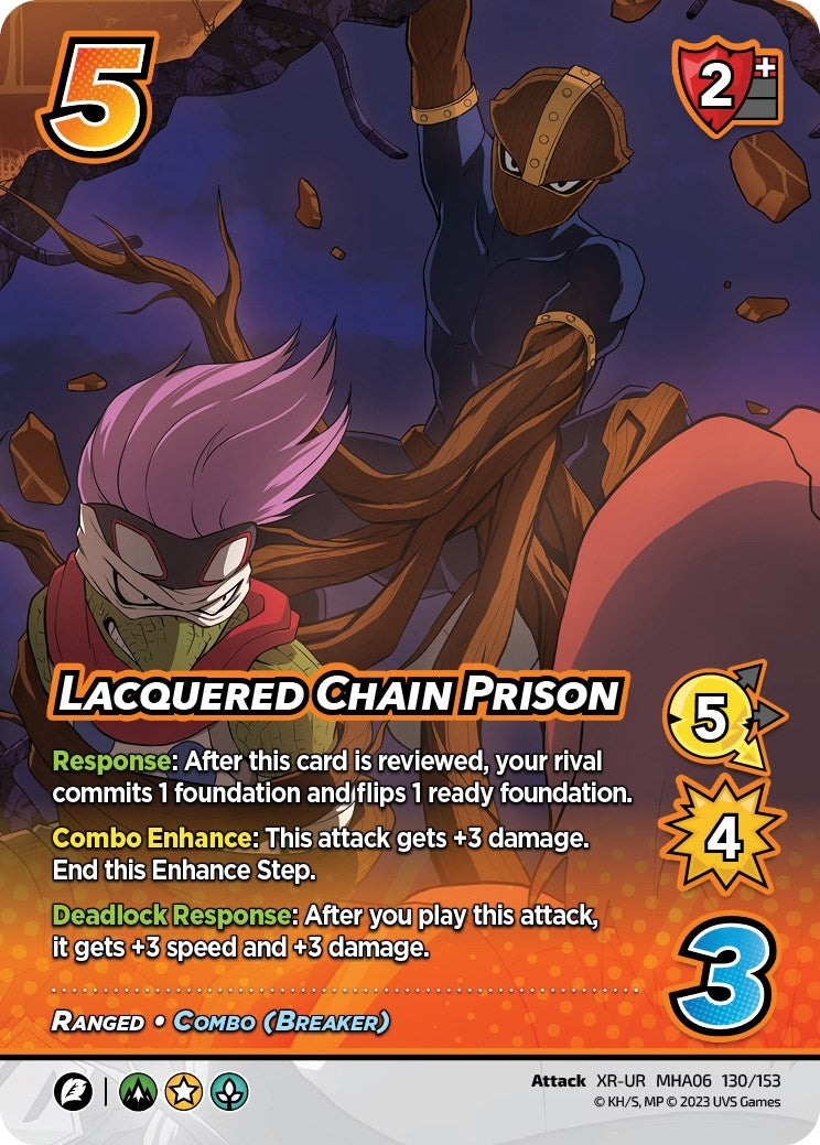 Lacquered Chain Prison (XR) (130) [MHA6] - UniVersus Single