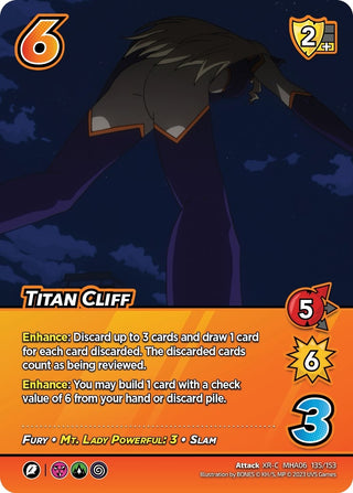Titan Cliff (XR) (135) [MHA6] - UniVersus Single