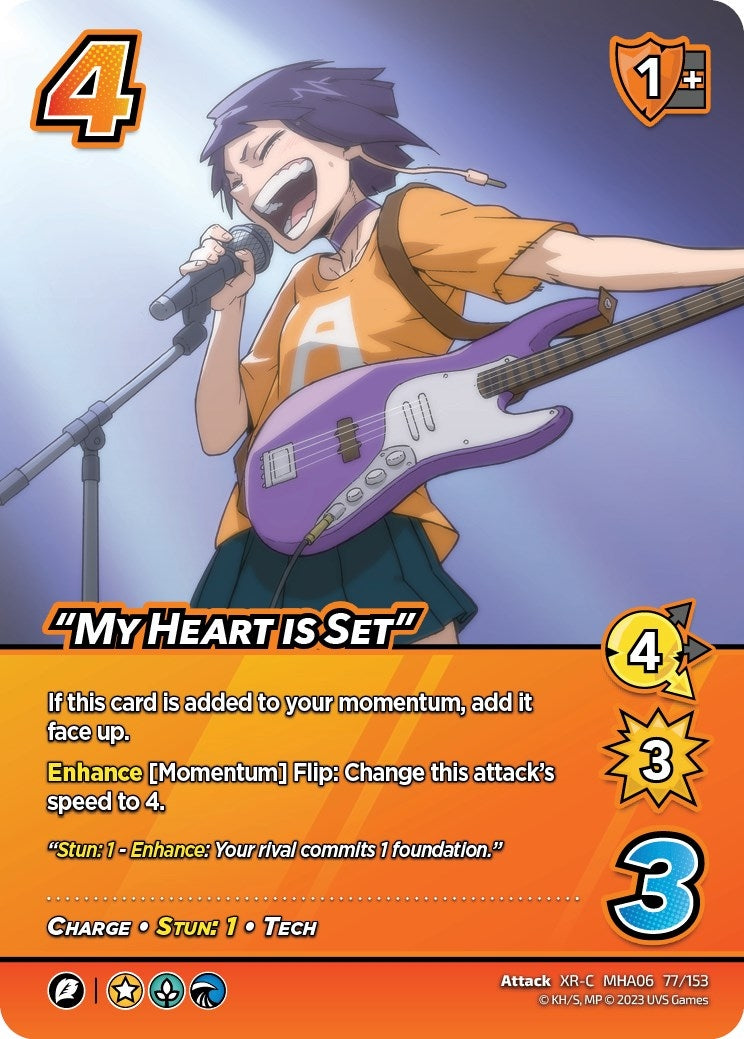 ’My Heart is Set’ (XR) (77) [MHA6] - UniVersus Single