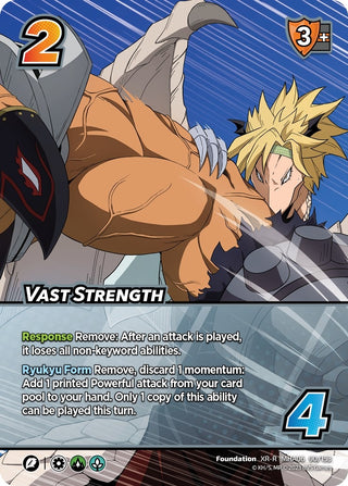 Vast Strength (XR) (90) [MHA6] - UniVersus Single