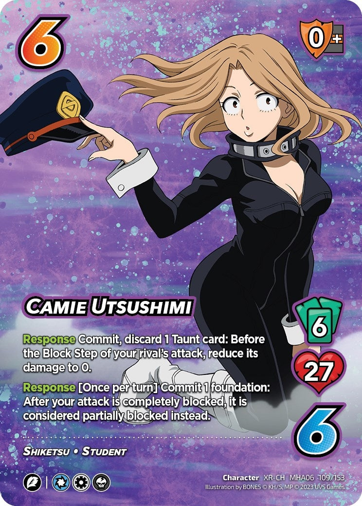 Camie Utsushimi (XR) (109) [MHA6] - UniVersus Single
