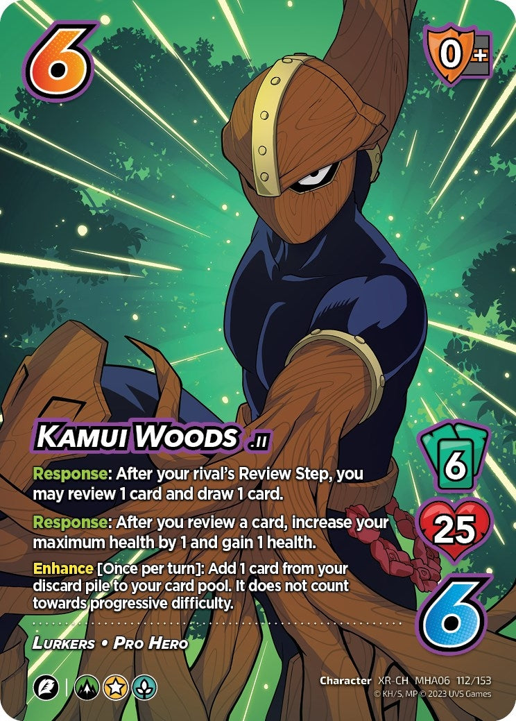 Kamui Woods (XR) (112) [MHA6] - UniVersus Single