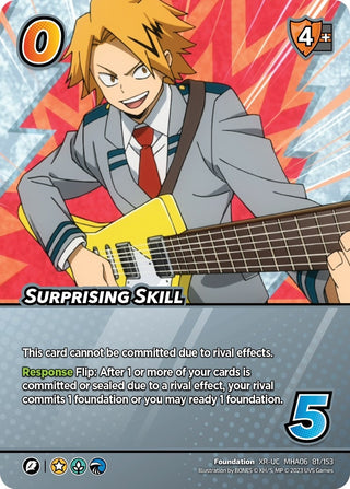 Surprising Skill (XR) (81) [MHA6] - UniVersus Single