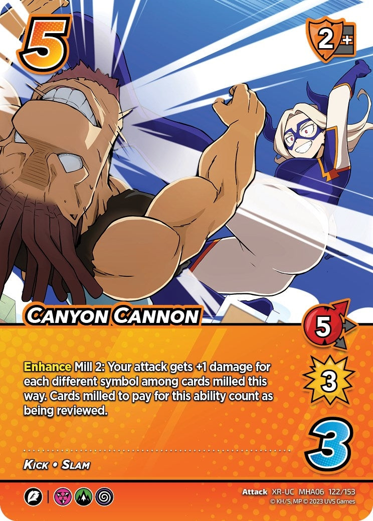 Canyon Cannon (XR) (122) [MHA6] - UniVersus Single