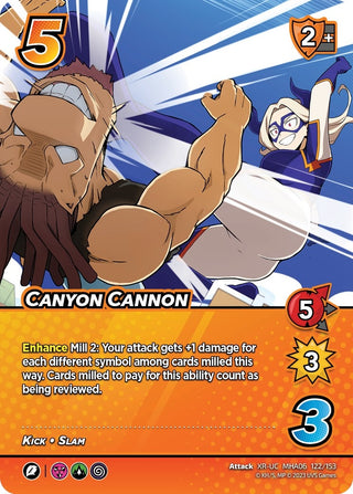 Canyon Cannon (XR) (122) [MHA6] - UniVersus Single