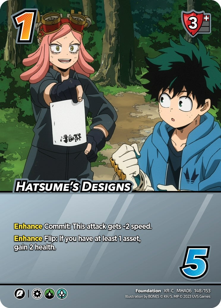Hatsume’s Designs (XR) (148) [MHA6] - UniVersus Single