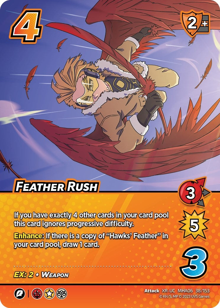 Feather Rush (XR) (38) [MHA6] - UniVersus Single