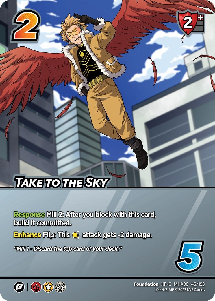 Take to the Sky (XR) (45) [MHA6] - UniVersus Single