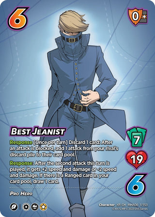 Best Jeanist (XR) (1) [MHA6] - UniVersus Single
