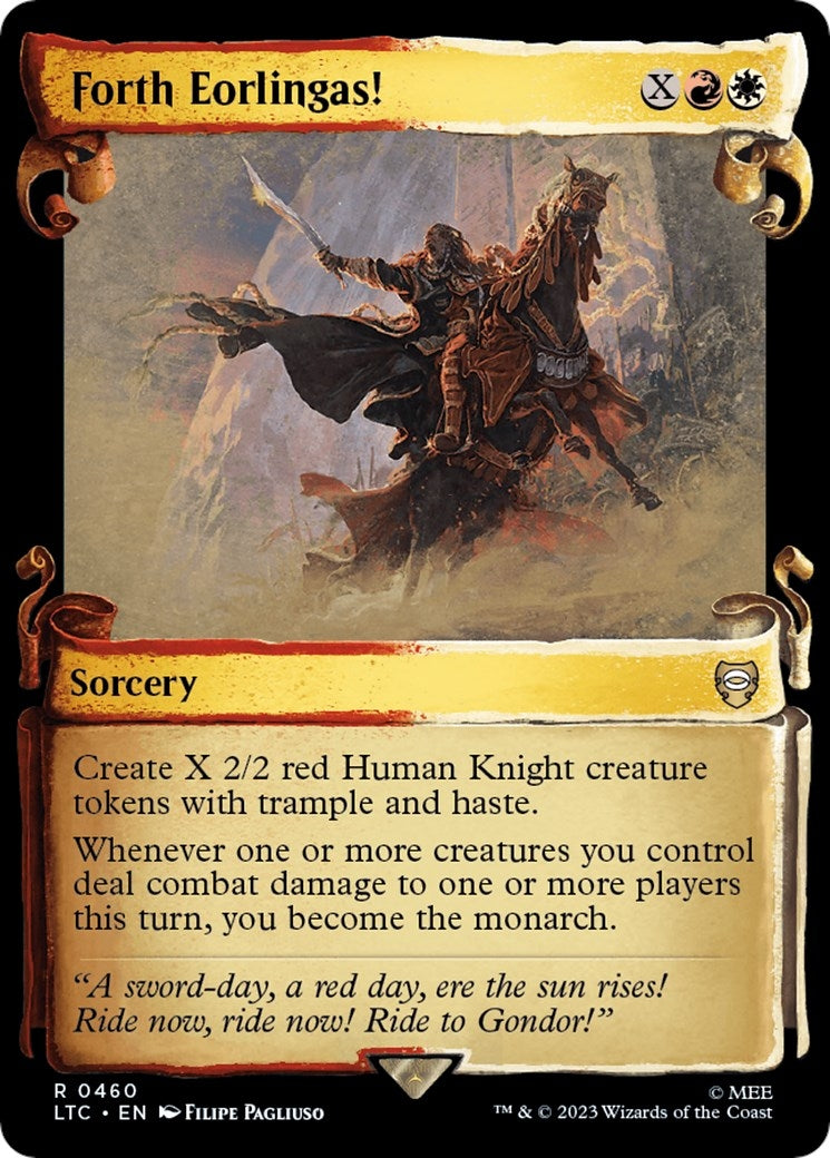 Forth Eorlingas! (Showcase Scrolls) (460) [LTC] - MTG Single