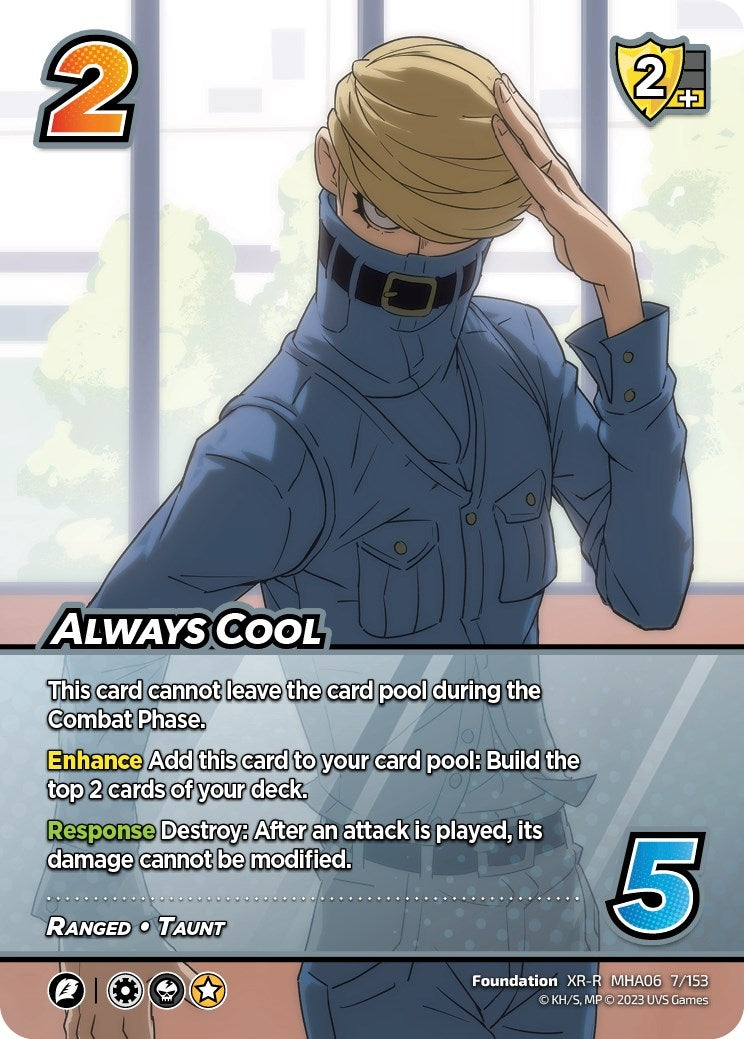 Always Cool (XR) (7) [MHA6] - UniVersus Single