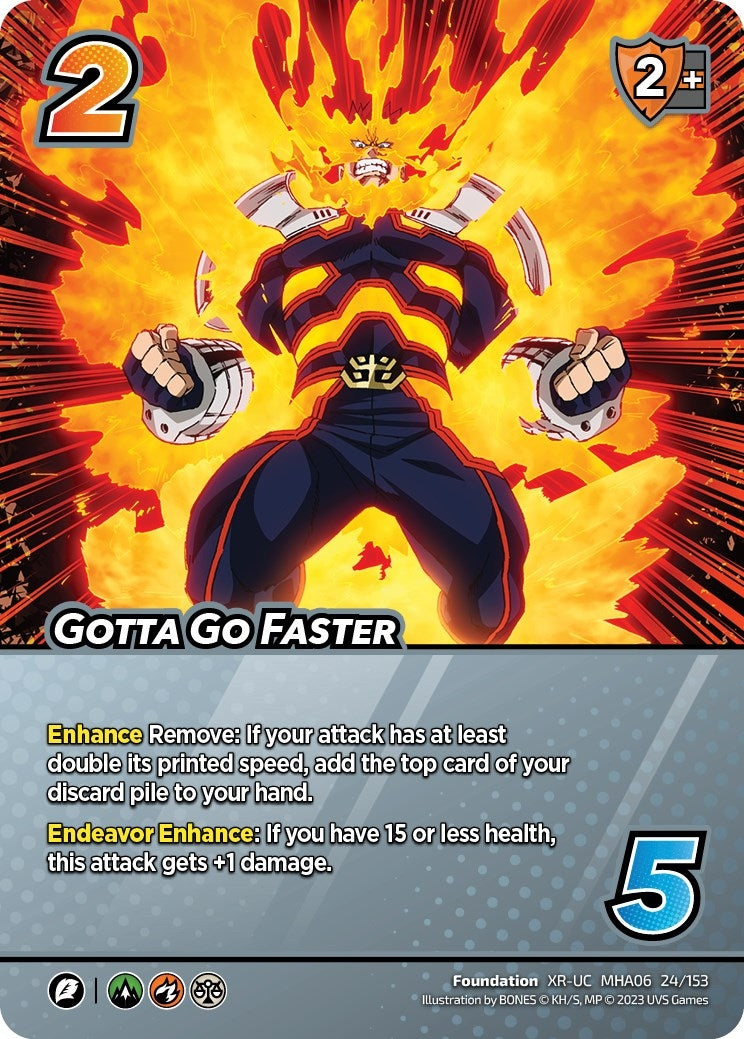 Gotta Go Faster (XR) (24) [MHA6] - UniVersus Single