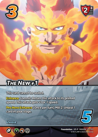 The New #1 (XR) (27) [MHA6] - UniVersus Single