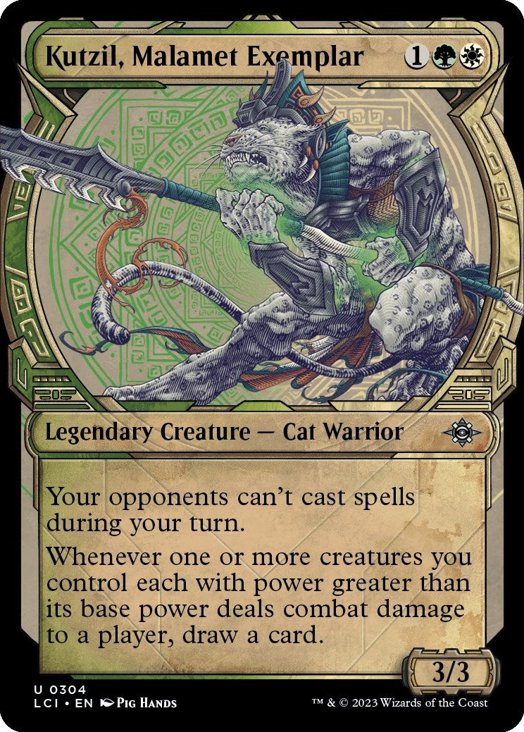Kutzil Malamet Exemplar (Showcase) (304) [LCI] - MTG Single