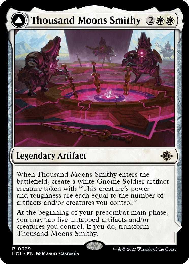 Thousand Moons Smithy (39) [LCI] - MTG Single