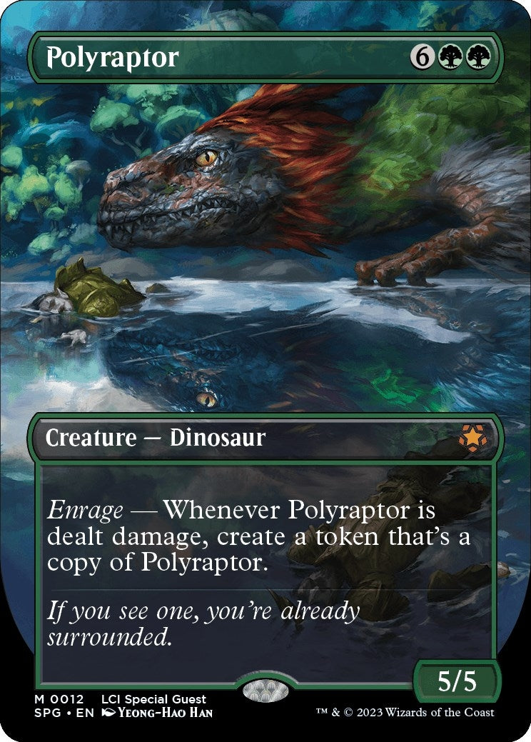 Polyraptor (Borderless) (12) [SPG] - MTG Single