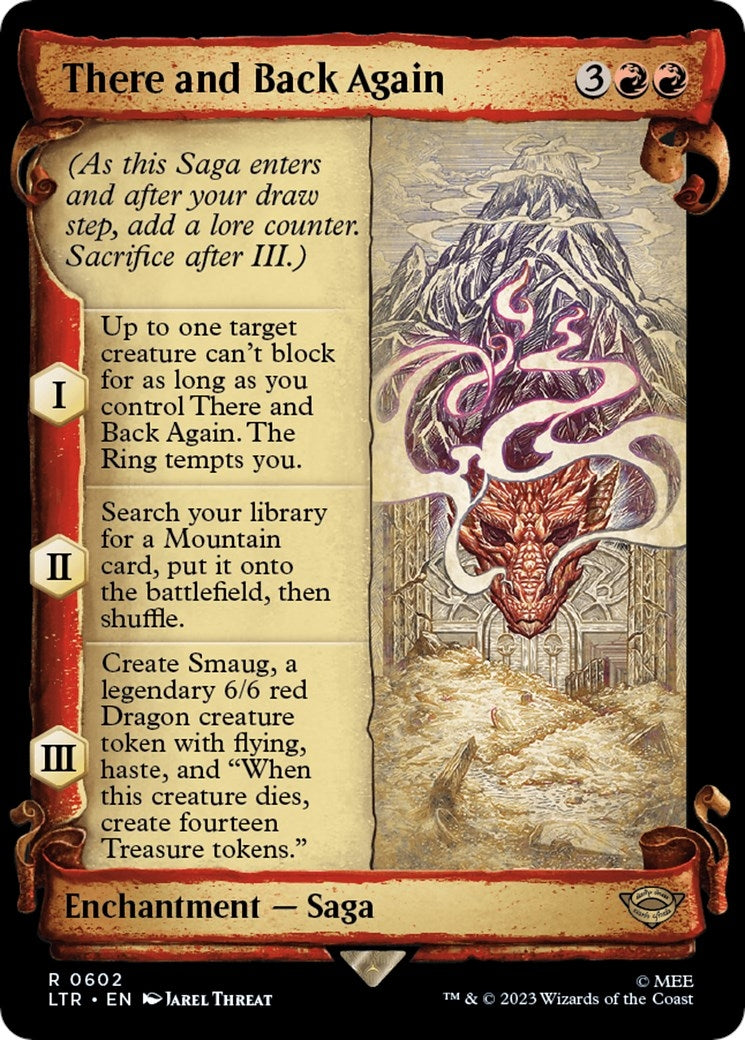 There and Back Again (Showcase Scrolls) (602) [LTR] - MTG Single