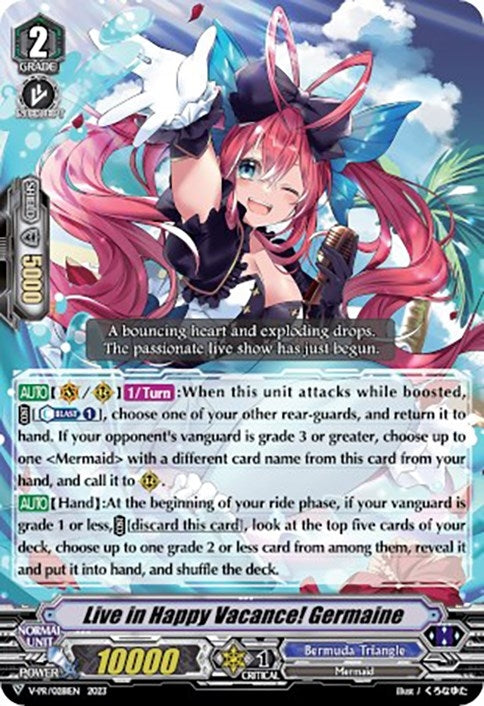 Live in Happy Vacance! Germaine (281) [VPR] - Cardfight Vanguard Single