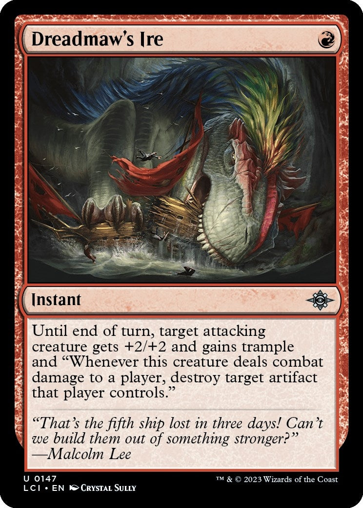 Dreadmaw’s Ire (147) [LCI] - MTG Single