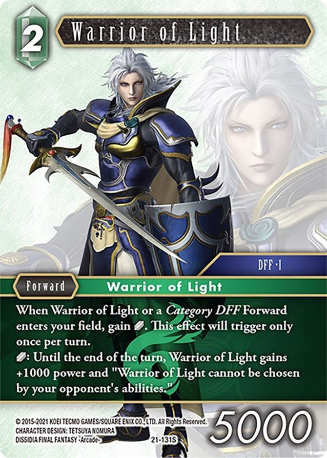 Warrior of Light (21-131S) (21) [21] - Final Fantasy TCG Single