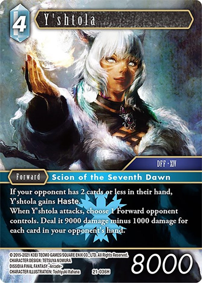 Y’shtola (21) [21] - Final Fantasy TCG Single