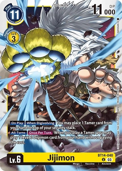 Jijimon (14040) [BT14] - Digimon Card Game Single