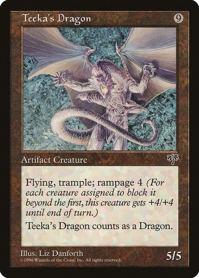 Teeka’s Dragon [MIR] - MTG Single