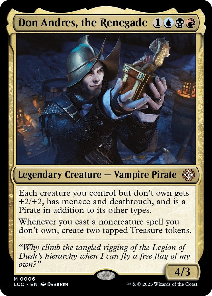 Don Andres the Renegade (6) [LCC] - MTG Single