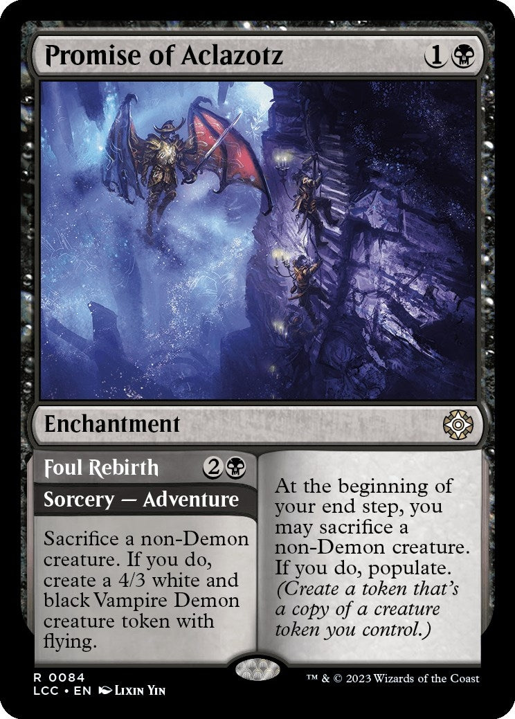 Promise of Aclazotz (84) [LCC] - MTG Single
