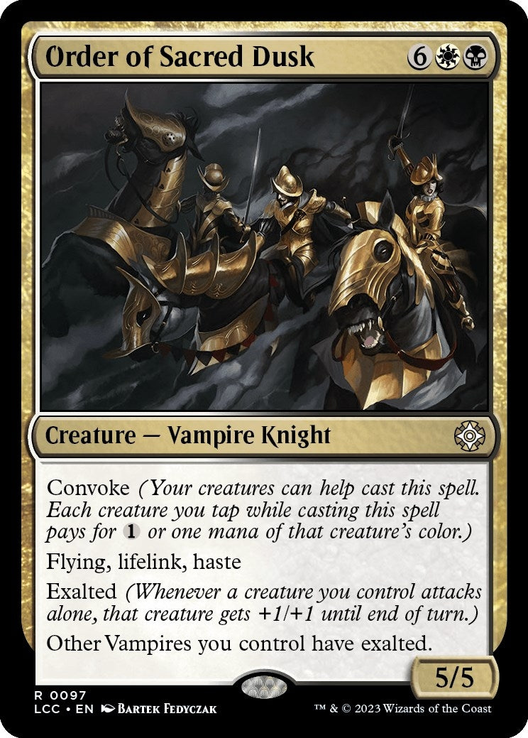 Order of Sacred Dusk (97) [LCC] - MTG Single