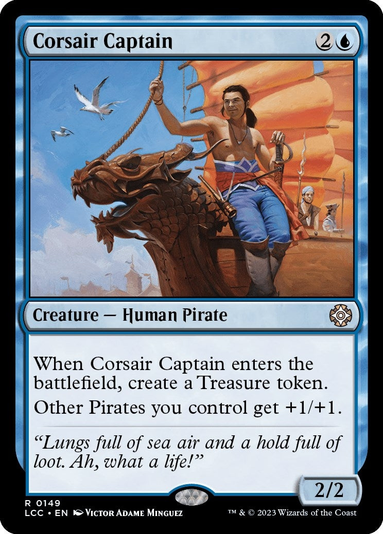 Corsair Captain (149) [LCC] - MTG Single