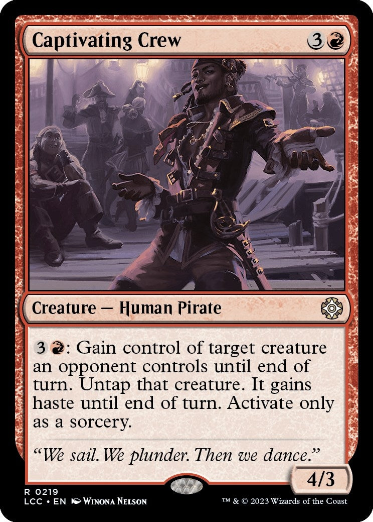 Captivating Crew (219) [LCC] - MTG Single