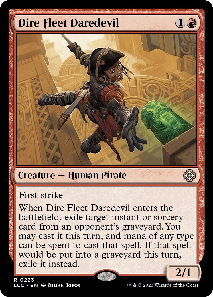 Dire Fleet Daredevil (223) [LCC] - MTG Single
