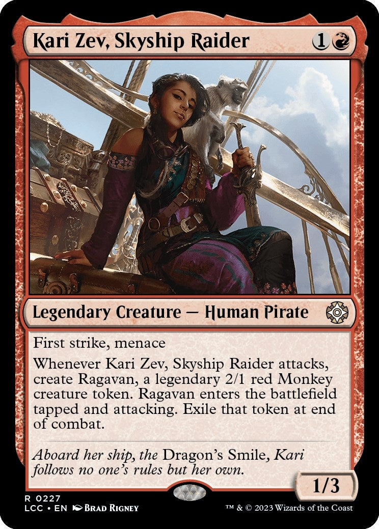 Kari Zev Skyship Raider (227) [LCC] - MTG Single