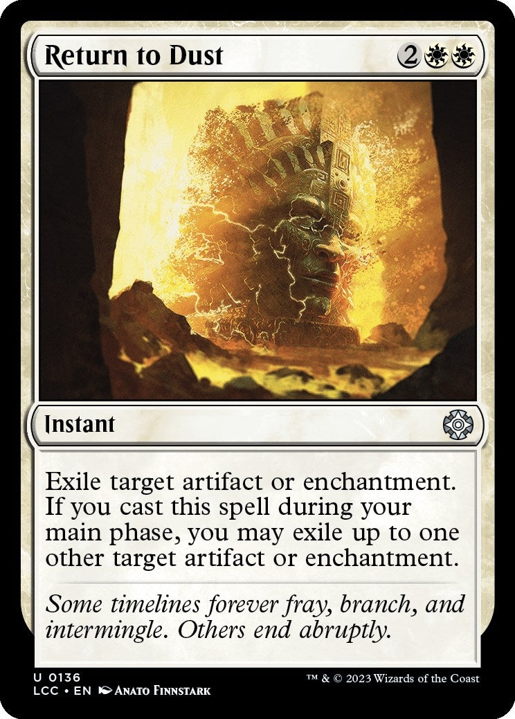 Return to Dust (136) [LCC] - MTG Single