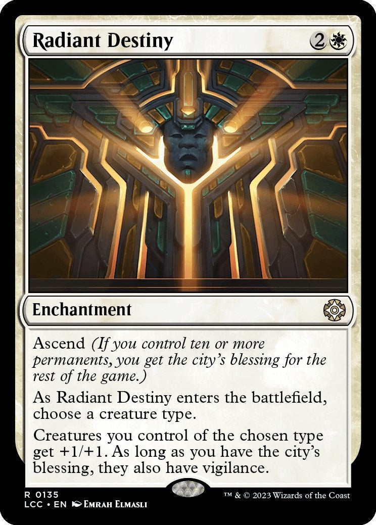 Radiant Destiny (135) [LCC] - MTG Single