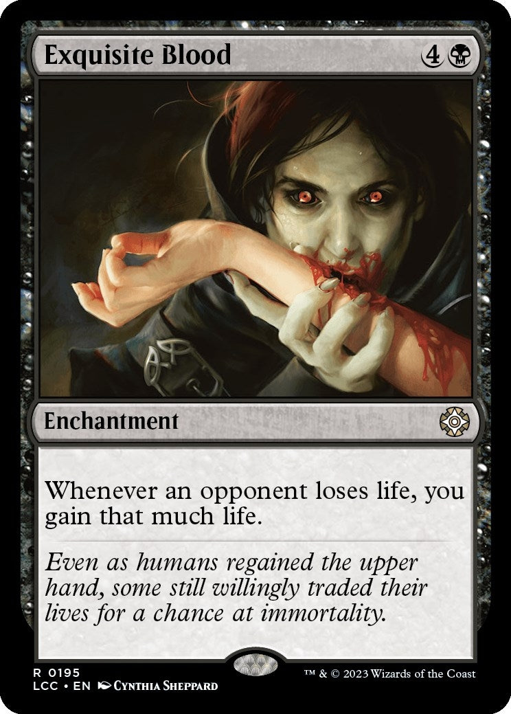Exquisite Blood (195) [LCC] - MTG Single