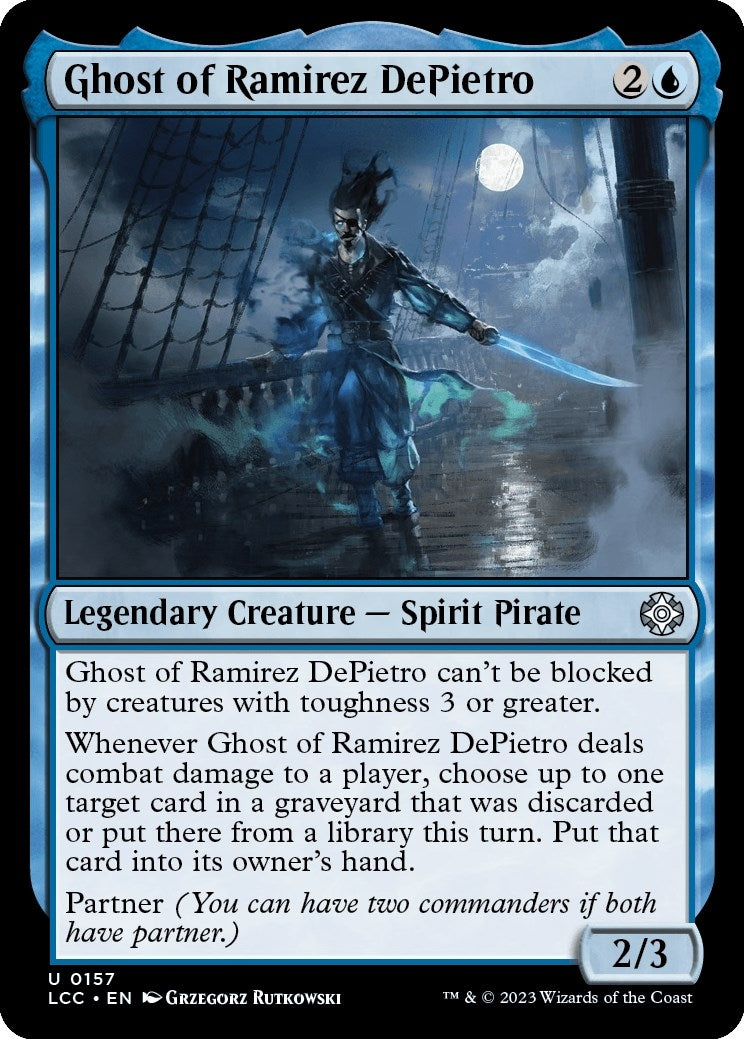 Ghost of Ramirez DePietro (157) [LCC] - MTG Single