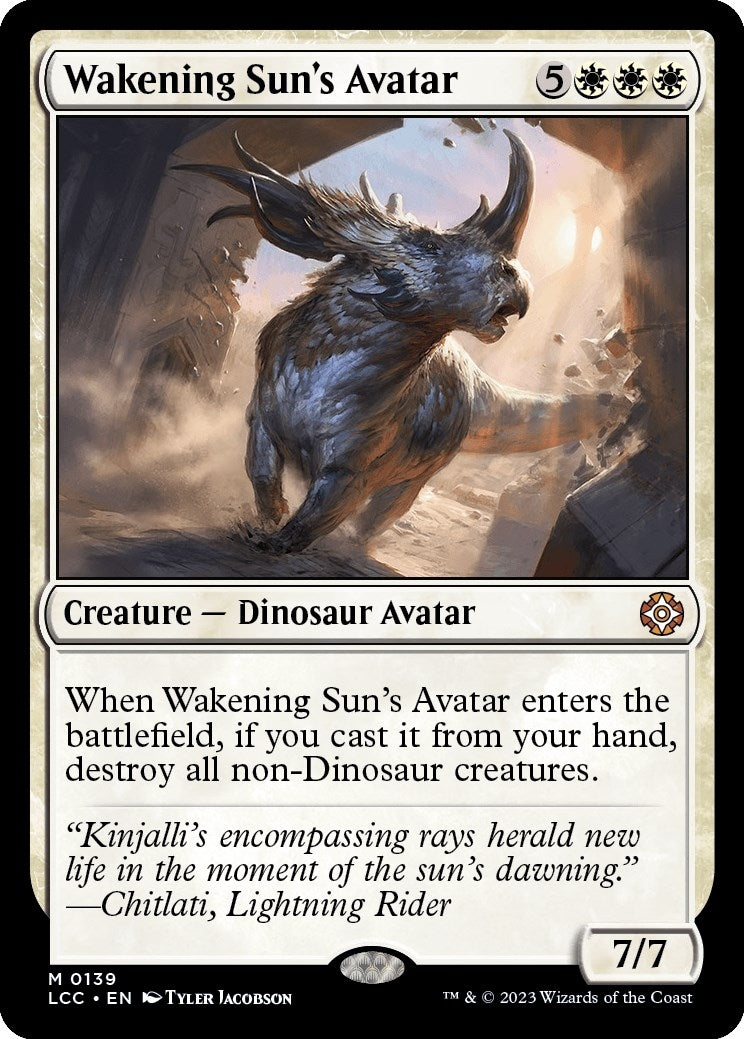 Wakening Sun’s Avatar (139) [LCC] - MTG Single